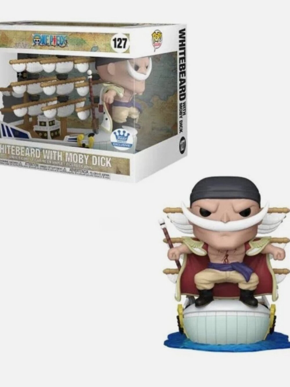 Funko Pop Rides Whitebeard w/ Moby Dick #127 One Piece IN STOCK